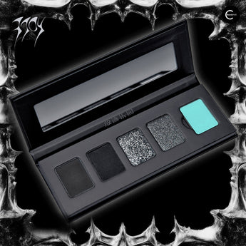 EXILEJOY Chroma Drift 4+1 Semi-Custom Black Palette detail