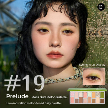 CHEERYEP (QIANYAN) 16-Color Natural Star Eye Shadow Palette - 19#Prelude detail