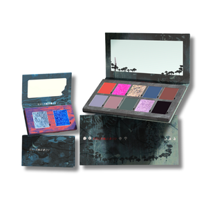 DRAMO × @ro_om_e Multiverse Eyeshadow Palette – #7635 Silent Sea & #6611 Unknown Fear