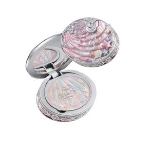 Flower Knows Shell Pearl Mixed-Color poudre fixatrice – produit présenté ouvert
