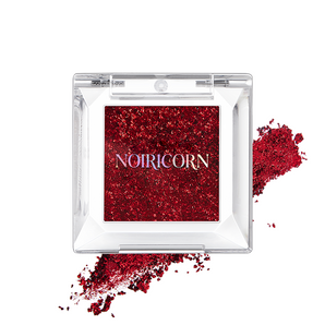 NOIRICORN x @ghoul.in.japan retro glam holiday duochrome eyeshadow collection Ruby Flame