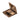 UKISSChocolate Tricolor Brow Powder - CbeautyMall.com