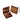 GOGOTALESChristmas Chocolate Matte Pearl Glitter Eyeshadow Palette - CbeautyMall.com
