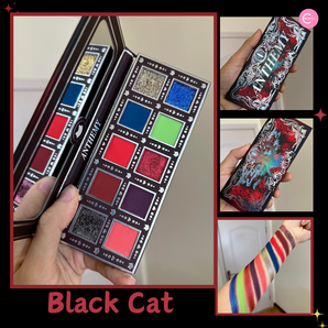 Anthemy Living Creatures Compendium 2.0 Moon Series – Black Cat Eyeshadow Palette