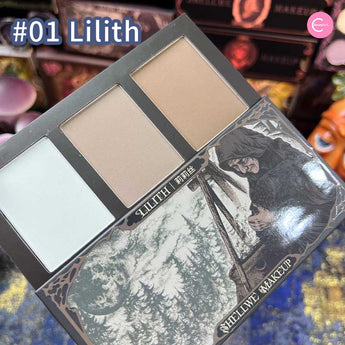 Shellwe Makeup palette trio pour le contour – #Lilith & #Luperca 02 Luperca