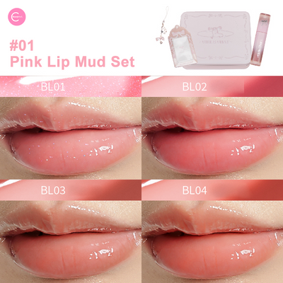 Girls Chat “Whisper of Rebellion” Lip Mud & Gloss Set