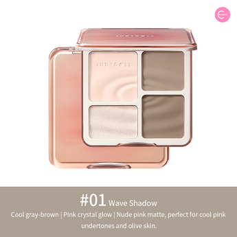 Judy doll 4-in-1 Contour & Highlighter Palette detail