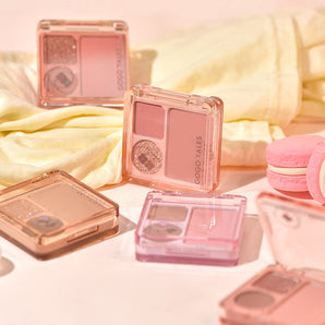 Gogotales Pocket-Sized Blush & Eyeshadow Palette