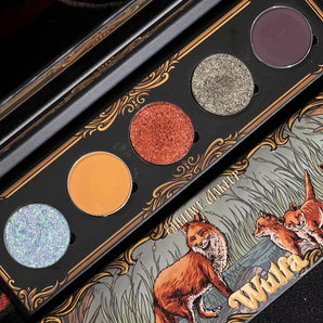 Shellwe Makeup Wulfa Sparkling Pearl Chameleon Five-Color Eyeshadow Palette - Wolf Palette