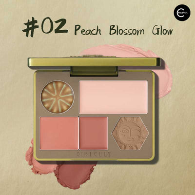 GlRLCULT Herbal Compendium Series All-in-One Face Palette