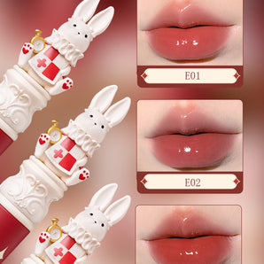 CuteRumor Wonderland White Rabbit Crystal Jelly Lipgloss 
