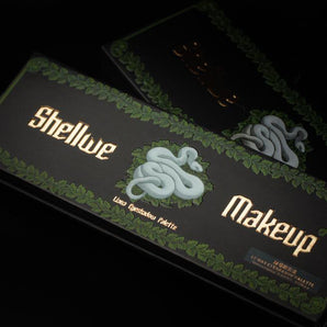 Shellwe Makeup Liana Matte-Satin Shimmer Chameleon Green Eyeshadow Palette