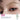 Little Ondine #04 dual-ended eyebrow pencil beside a close-up of brows and eye