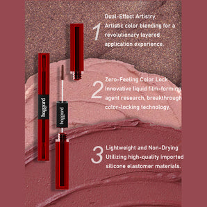HAGGARD Dual-Ended Lip Lacquer Matte Mist