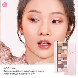 CHEERYEP (QIANYAN) 16-Color Natural Star Eye Shadow Palette - 06#Dear