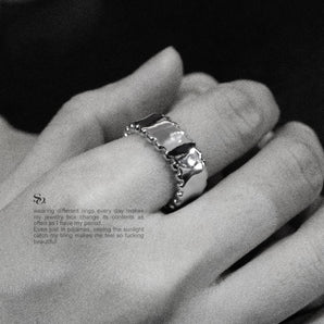 SlackOff Small lace ring