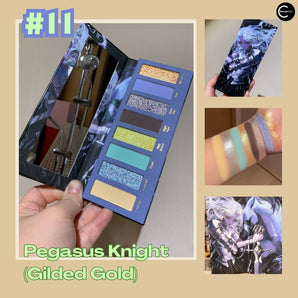 Narimi "Back to the 90s" Eyeshadow Palette - #11 Pegasus Knight (Gilded Gold)