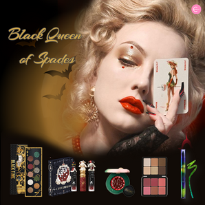 CBM Halloween "Black Queen of Spades" Cosplay Makeup Set