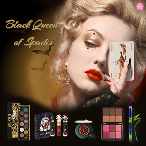 CBM Halloween "Black Queen of Spades" Cosplay Makeup Set