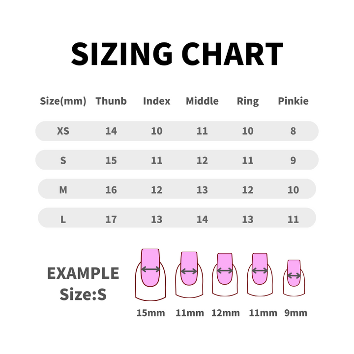 Strawberry Bearscape Press-on Nails