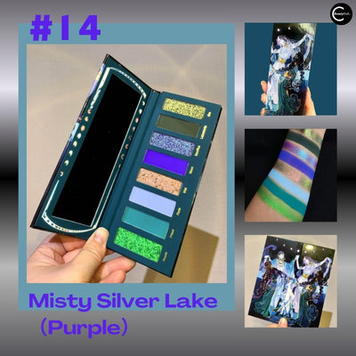 Narimi "Back to the 90s" Eyeshadow Palette - #15 Misty Silver Lake
