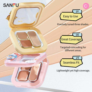 SANFU MYY Little Lamb Baudelaire Trio Concealer