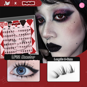 Gaoashes X Freya86 LF22 Enchanted Underlash – Dramatic Fluffy Faux Lower Lashes