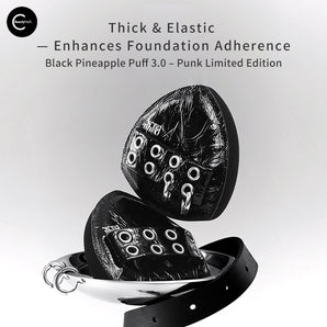 LISHU PUNK BLACK PINEAPPLE Blending Sponge Duo