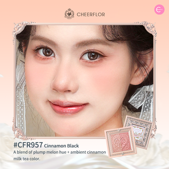 CHEERFLOR palette de fards à joues deux tons Angel Frame – teinte #CFR957