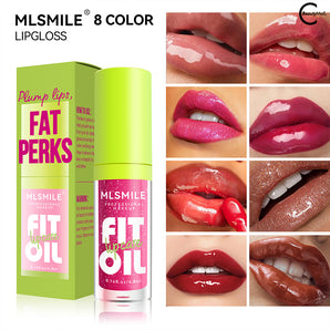 MLSMILE 8-Color Lip Gloss Set