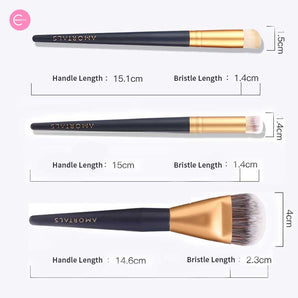 AMORTALS Concealer & Eyeliner Brush Set