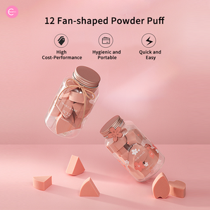 MARCHARE No.12 Fan-Shaped Powder Puff