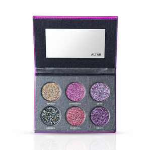 KRYPTEIN COSMETICS Hidden Realm 6-Color Eyeshadow Palette - ALTAR Temple