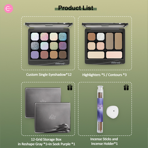 Cheeryep Art Tour All-In-One DIY Makeup Palette