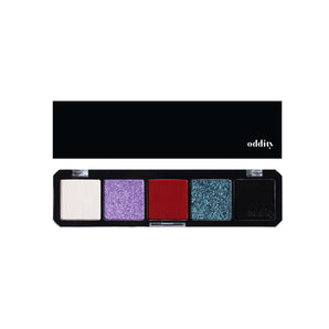 ODDITY Unnamed Ashes Series Five-Color Eyeshadow Palette (Playful Makeup)