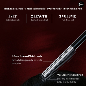 Little Ondine × Junji Ito "Tomie" Precision Eyeliner & Lash-Enhancing Mascara Micro-Finish Eyeliner: #02 Dune Brown