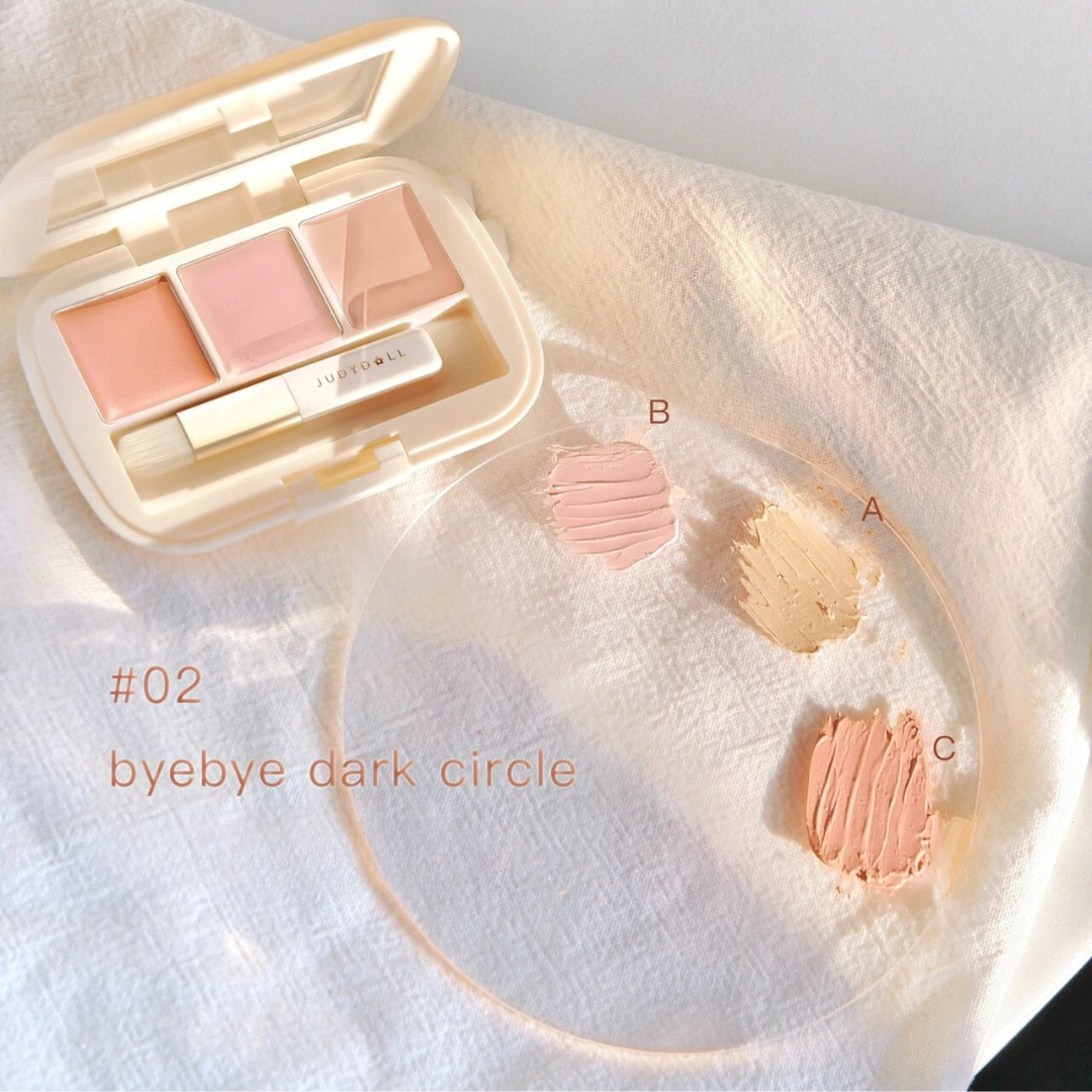 JUDYDOLL 3 Color Moisturizing Concealer