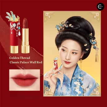 Rouge à lèvres Phoenix Crown de la collection Trésors du Palace Museum style #Golden Thread