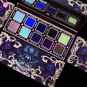 Anthemy "Abyssal Codex" Chameleon Eyeshadow Palette – Ten Transformative Shades