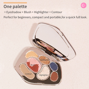 CATKIN Shanhaijing Little Mirror 8-Color All-in-One Makeup Palette