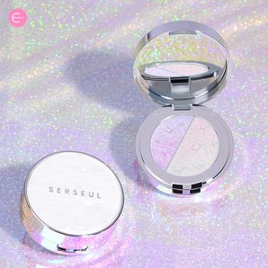 SERSEUL Chameleon Highlighter Duo - Shimmering Prismatic Glow