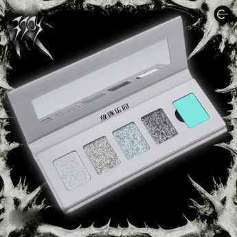 EXILEJOY Chroma Drift 4+1 Semi-Custom Silver Palette detail