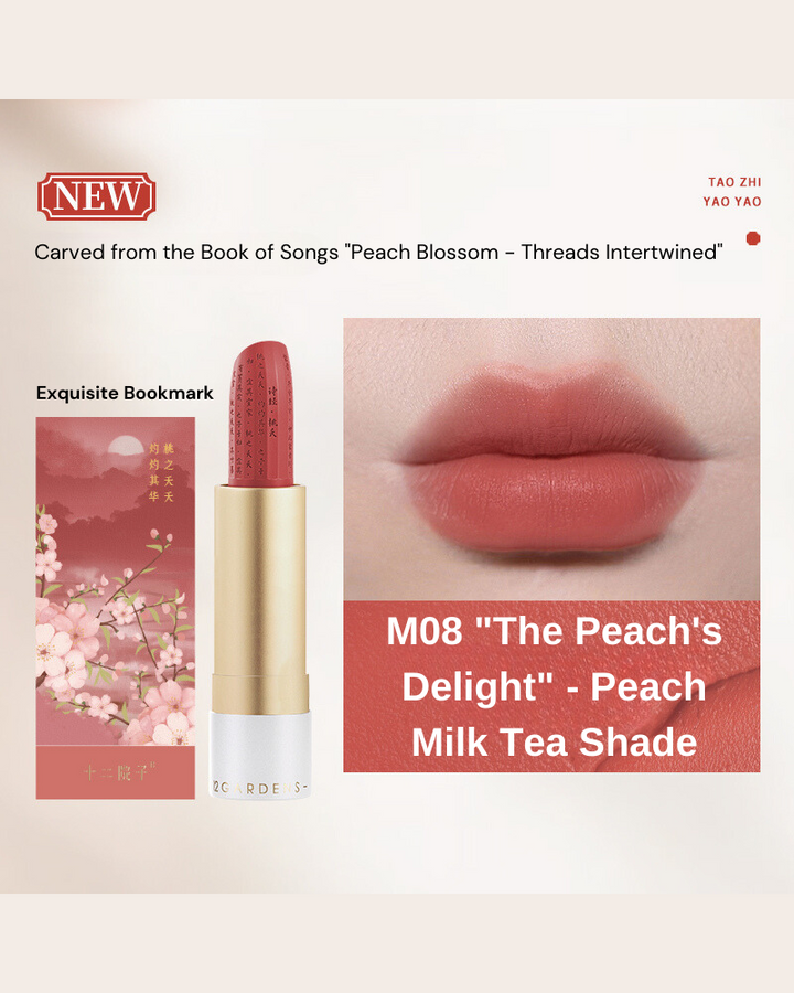 12 Gardens Poetry Veil Matte Lipstick