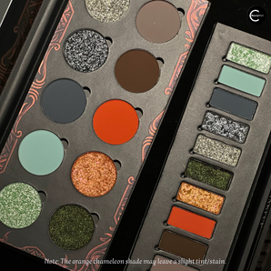 Shellwe Makeup × @ghoul.in.japan Nocturnal Flame Eyeshadow Palette