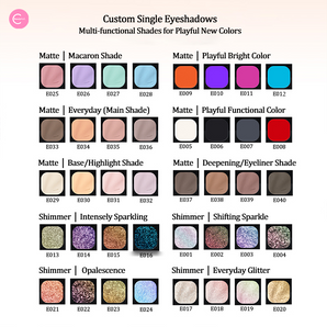 Cheeryep Customizable Single-Color Eyeshadow Palette