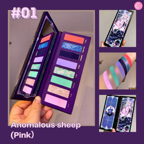 Narimi "Back to the 90s" Eyeshadow Palette - #01 Anomalous sheep (Pink）