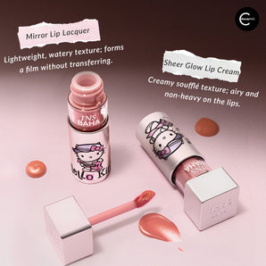 INSBAHA x Hello Kitty Collaboration Series – Glow Tint Lip Cream & Mirror Gloss Lip Stain