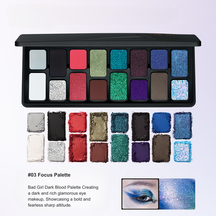 QIANYAN True16 Color Eyeshadow Palette