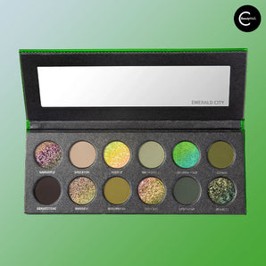 KRYPTEIN COSMETICS EMERALD CITY Eyeshadow Palette
