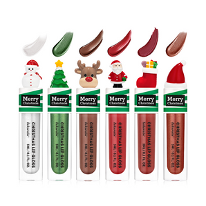 LAKERAIN Christmas Lip Gloss Set